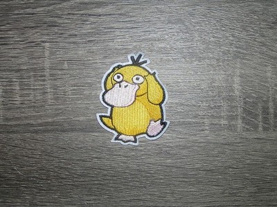 Psyduck Pokemon Character Embroidered Iron On Patch 2.25'' x 2.75''
