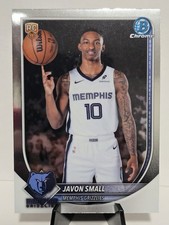 2025-26 Bowman U Basketball CHROME BCV-46 Javon Small - Memphis Grizzlies RC
