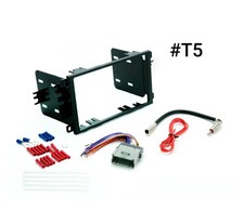 Scosche ICGM8BN Double DIN Radio Installation Dash Kit Fit Select 1992-2012 T5