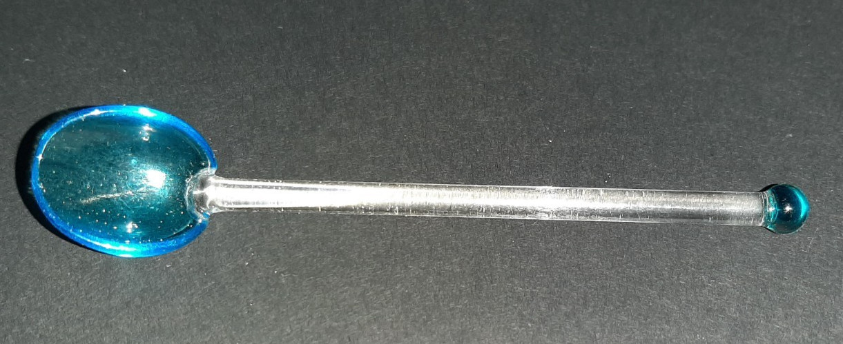 Glass Jelly Jam Sugar Salt Spoon