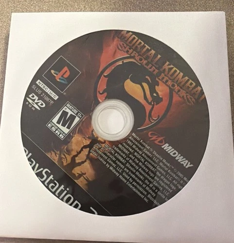 Mortal Kombat: Shaolin Monks PS2 (Sony PlayStation 2, 2005) Disc Only, Tested!