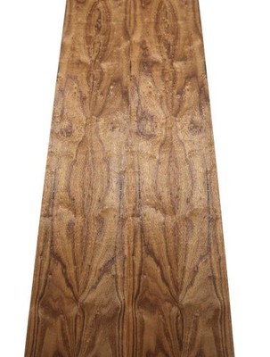 Santos Palisander Holzfurnier Holz wild 224x10,5-11cm 4 Blätter