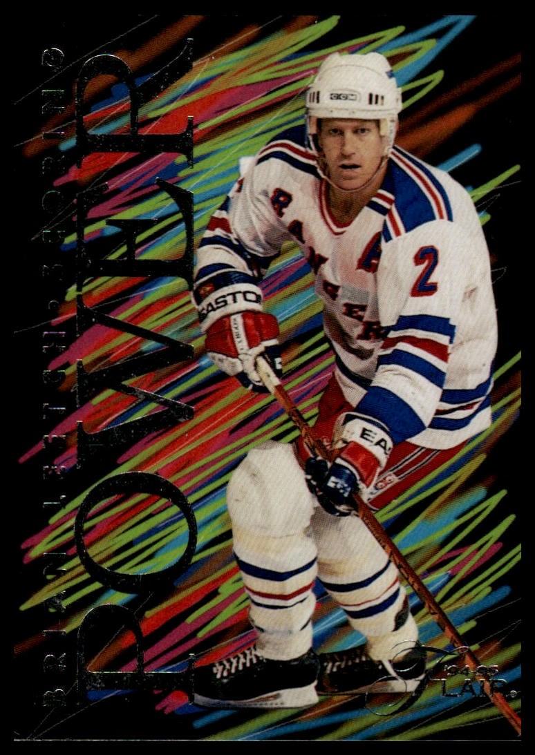 1994-95 Flair #5 Brian Leetch Scoring Power New York Rangers