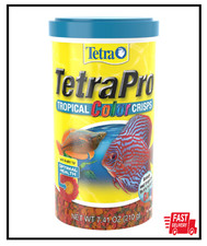 Tetrapro Tropical Color Crisps, Fish Food With Natural Color Enhancers