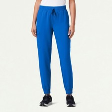 JAANUU Neo Everyday Cargo Scrub Jogger Royal Blue Small Tall Comfortable Fit