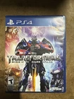 PS4 Transformers Rise of the Dark Spark Region Free PlayStation 4 Japan import
