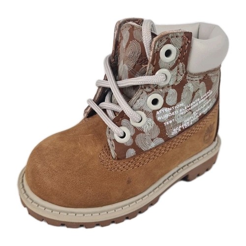 ๐จ Timberland 6In Classic 23886 TODDLER Casual Boots Outdoors Wheat Leather SZ 4