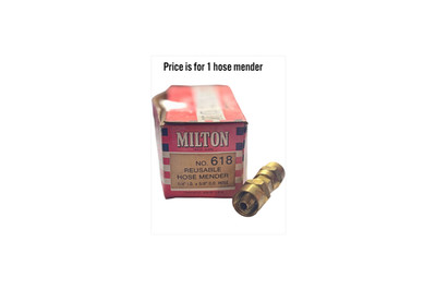 Milton No. 618 Reusable Hose Mender 1/4''I.D. x 5/8'' O.D. Hose