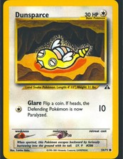 Dunsparce 54/75 Common Neo Discovery Pokemon Unlimited Near Mint