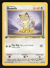Meowth 56/64 Pokemon TCG Jungle NM