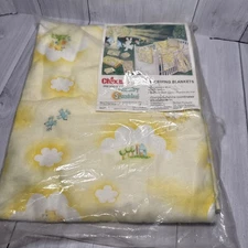 New Vintage Crix By Dundee Country Sunshine 2 Receiving Blankets In Package