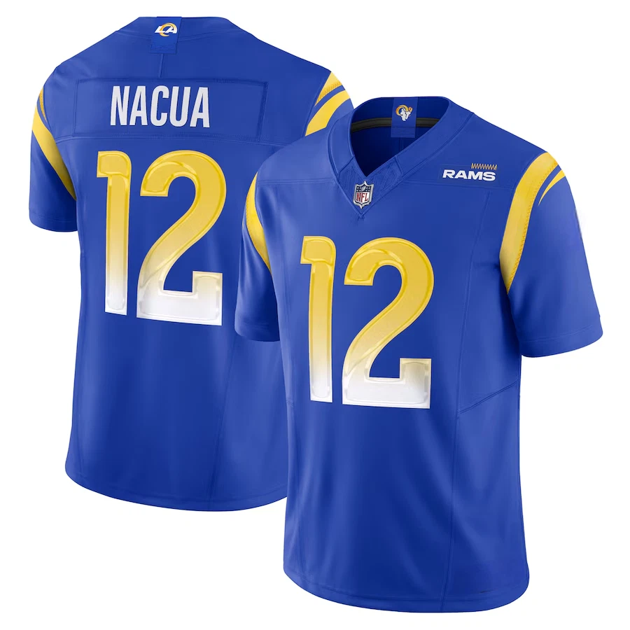 NWT Men's/Youth Rams Rivalries Puka Nacua #12 Player Jersey
