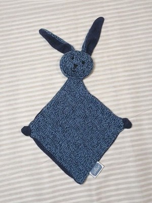    Hase     Baby Schmusetuch Jollein Kuscheltuch blau Doudou 