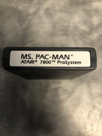 Atari 7800 Ms. Pac-Man (Tested And Working)