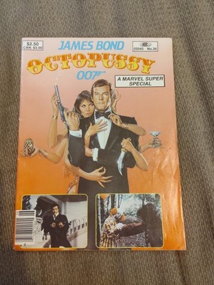 James Bond 007 Octopussy Marvel Super Special Comic Vol 1 #26, 1983