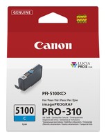 Patrone Canon PFI-5100C Cyan