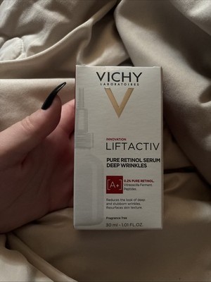 VICHY Liftactive Pure Retinol Serum Deep Wrinkles, 1.01 fl oz, Exp:2027