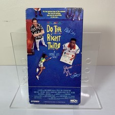 VTG Do The Right Thing VHS Cassette Tape, 1989, Spike Lee Tested and Working