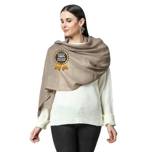 Ultra-Thin 100% Himalayan Cashmere Wrap Scarf Lightweight Toosh