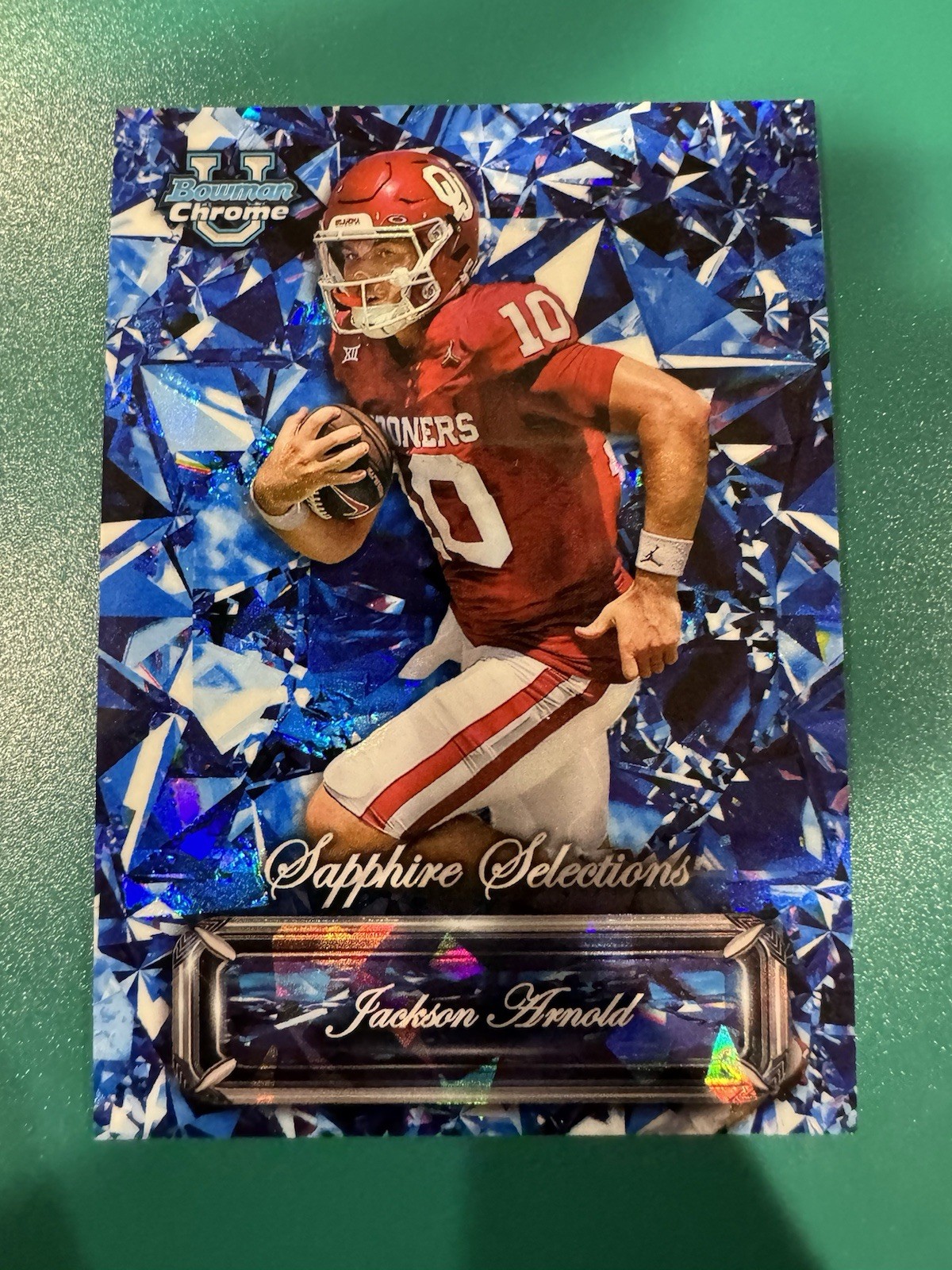 Jackson Arnold 2024 Bowman University Chrome Sapphire #SS-5 Sapphire Selections