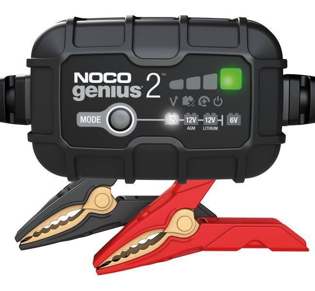 Mantenitore Batteria 6V/12V NOCO Genius 2 - Protezione per Auto d'Epoca