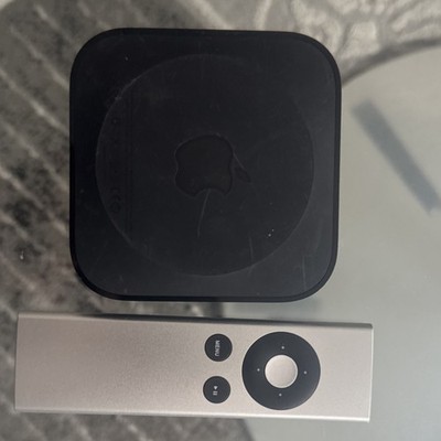 Apple TV 2. Generation mit Fernbedienung, HDMI, Wi-Fi, 720p, Schwarz,