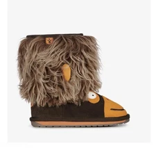 EMU AUSTRALIA Orangutang Kids Suede & Wool Boots. Size 2