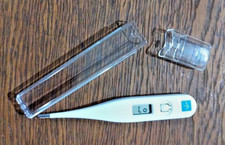 New 60-Second Standard Oral Digital Stick Thermometer by Medline, incl battery