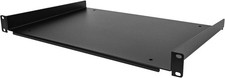 StarTech.com 1U Server Rack Shelf - Universal Mount 12 Depth, Black