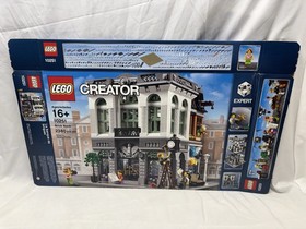 Lego 10251 Brick Bank Modular Set - 95% Complete With Instructions/Box/4Figures