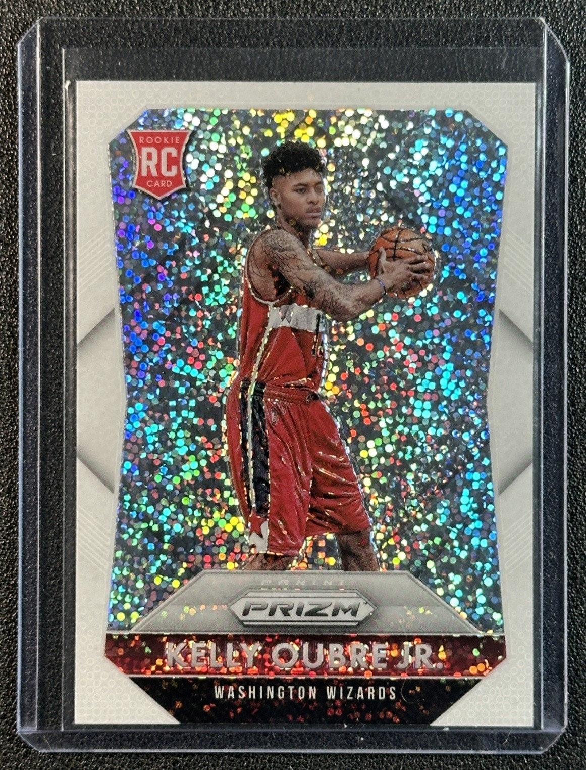 KELLY OUBRE JR. 2015-16 PANINI PRIZM #309 ROOKIE WHITE SPARKLE RC WIZARDS SP