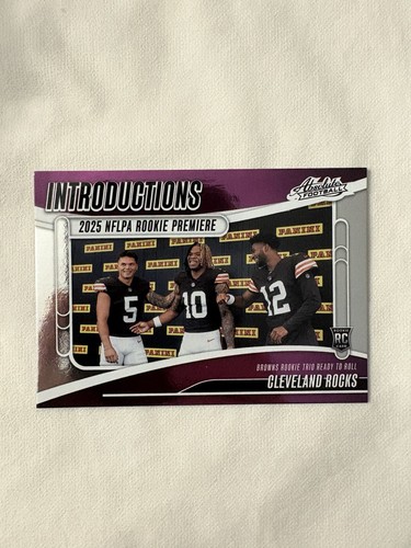2025 Panini Absolute - Introductions #I-QJS Shedeur Sanders-Gabriel -Judkins-RC - Picture 1 of 2