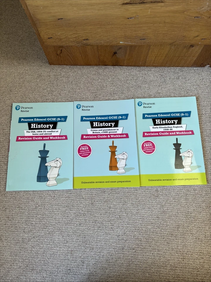 Bundle Pearson Edexcel GCSE 9-1 History Revision Guides & Workbooks USA Crime - Image 2 of 4