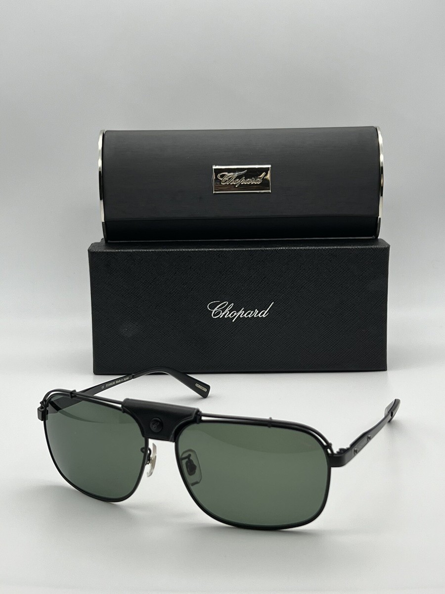 CHOPARD SCHA02 Titanium / Leather (531P) 62-14-135 Polarized