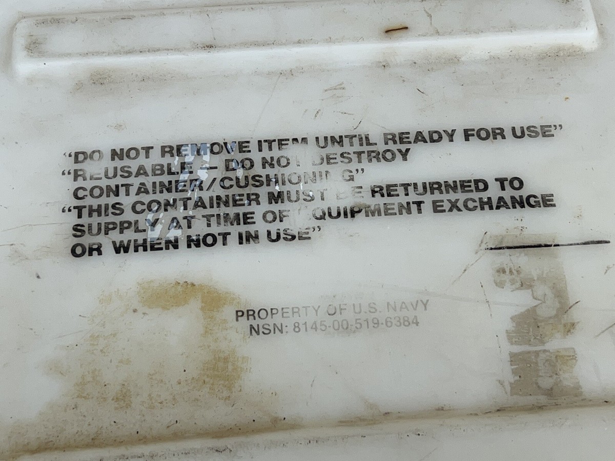 US NAVY Reusable Shipping & Storage Container | eBay