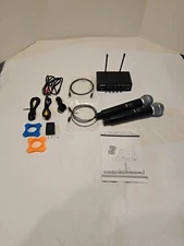 RIWORAL RU700 PROFESSIONAL WIRELESS MICROPHONE SYSTEM NEW/OPEN BOX