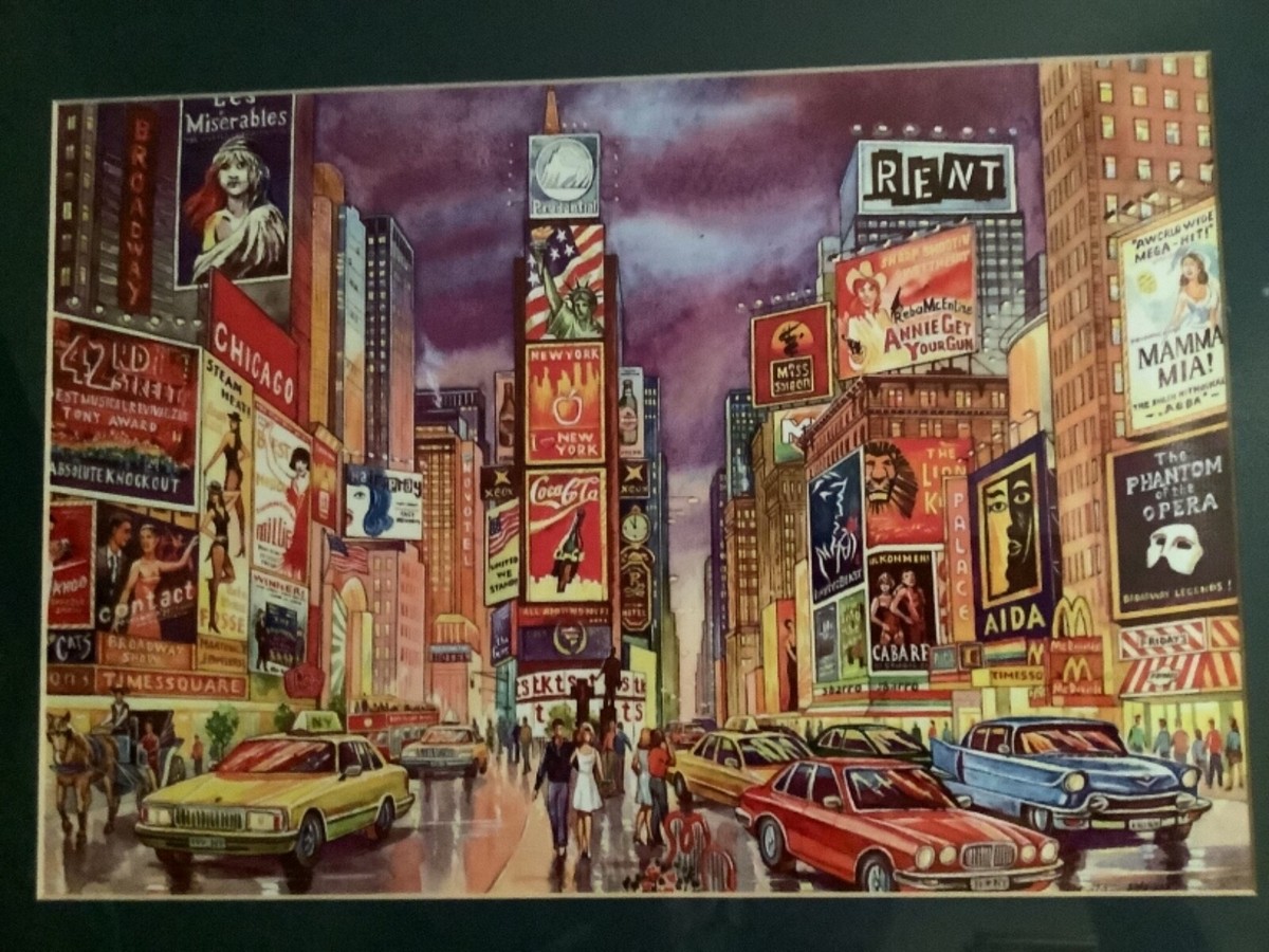 Nikolai Plavski-Artist, TN, NY, Lithograph NY City Times