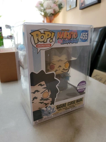 FUNKO POP! NARUTO SHIPPUDEN SASUKE (CURSE MARK) #455 PAX CONVENTION EXCLUSIVE