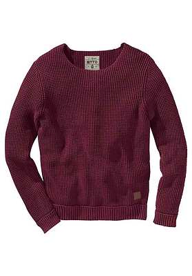 Tom Tailor Pulllover weinrot, Gr. M L XL, NEU, 1 A-Ware