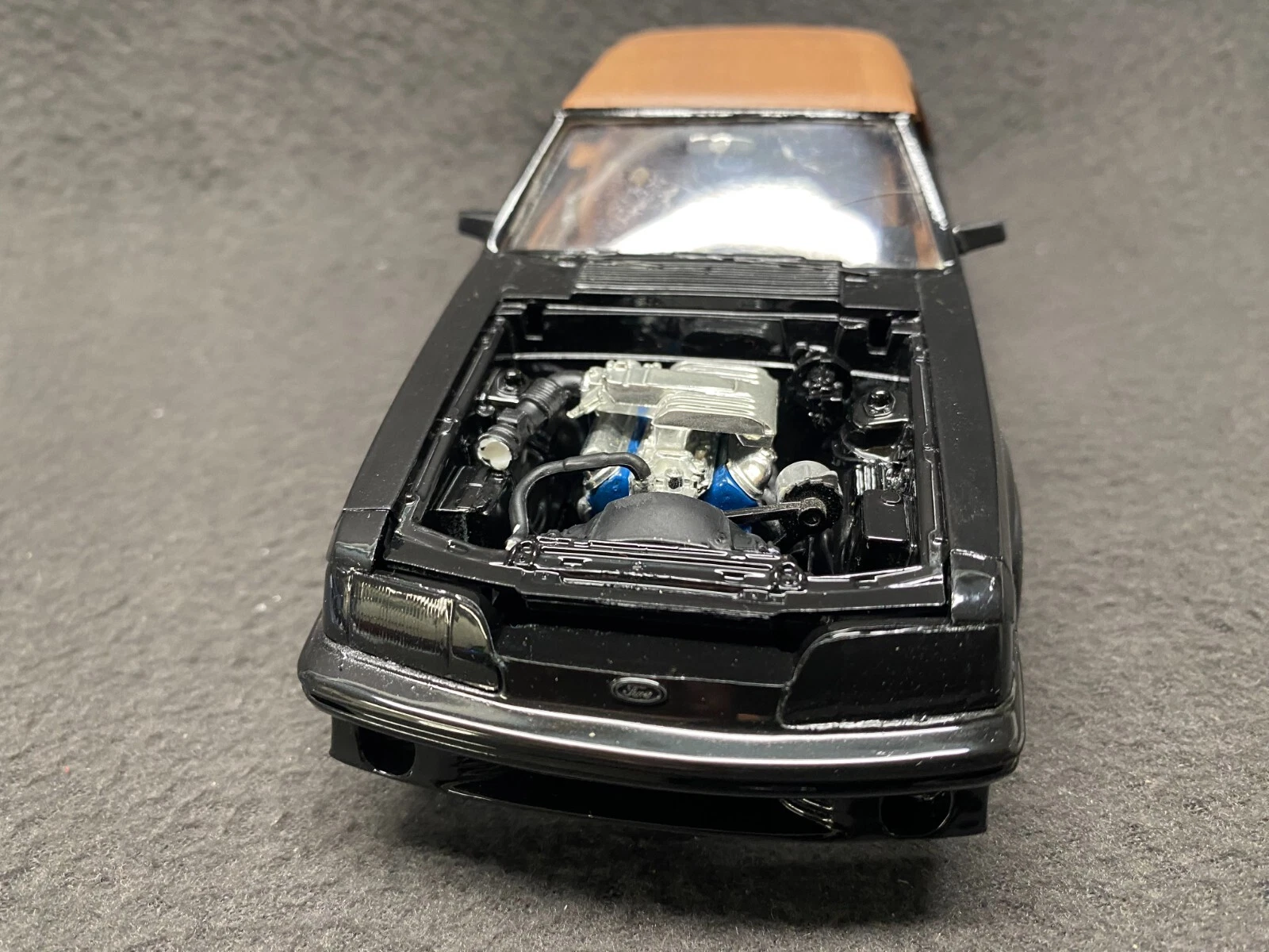  1991 ford mustang saleen conversível 5.0 acabamento detalhado foxbody personalizado 