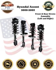 FCS Auto Parts High Quality Front & Rear Struts ForHyundai Accent 2000-2005