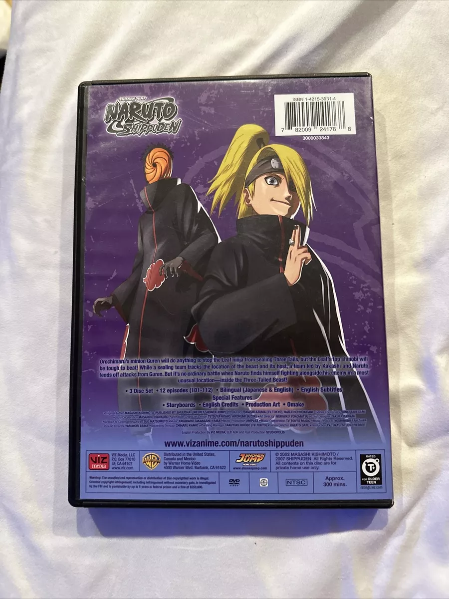 DVD: Box 9 de Naruto chega em Novembro