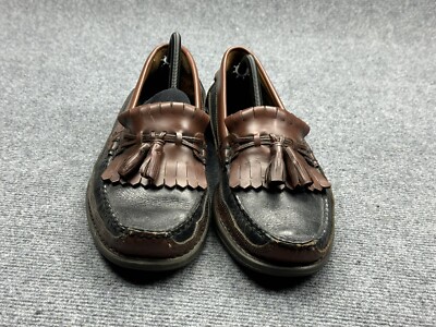 Johnston & Murphy Dress Shoes Mens Size 11.5 Leather Brown  display picture 2