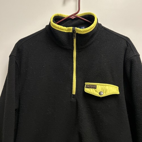 Polo Ralph Lauren Pony Black Performance Fleece 1/4 Zip Outdoors Large Pullover - Picture 5 of 12