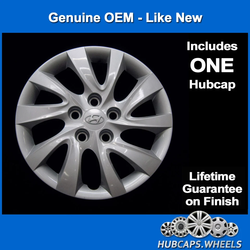 Calota para Hyundai Elantra 2011-2015 original de fábrica fabricante de equipamento original 16 polegadas tampa de roda 55568 - Imagem 2 de 3