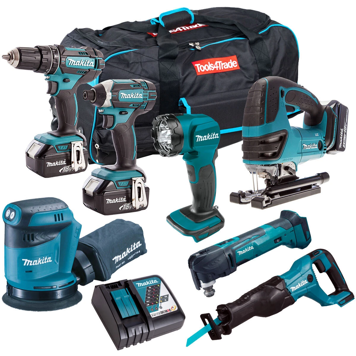 Makita 7 outlet piece kit