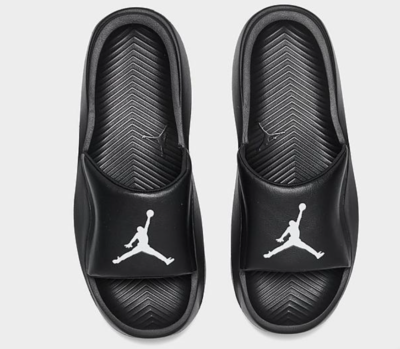 Jordan Franchise Slides (Black/White) Size 9 NWT Jordan Franchise Slide GS  main image 3