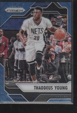 THADDEUS YOUNG 2016-17 PANINI PRIZM BLUE WAVE PRIZMS PRIZMS CARD #185 /99