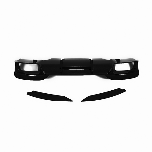 Fit For BMW F06 F12 F13 M6 2013-19 Gloss Black Rear Bumper Diffuser Lip Spoiler - Picture 8 of 10