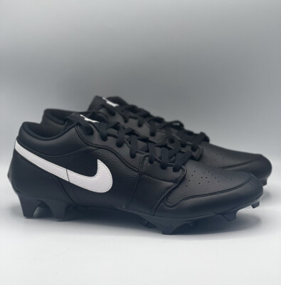 Nike Jordan 1 Low TD Football Cleats Black FJ6245-001 Men\'s Size 14 US Nike Jordan 1 Low TD Football Cleats Black FJ6245-001 Men main image 4